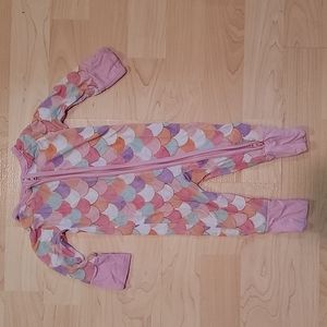 Little Sleepies NB Mermaid Pajamas